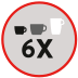 6X