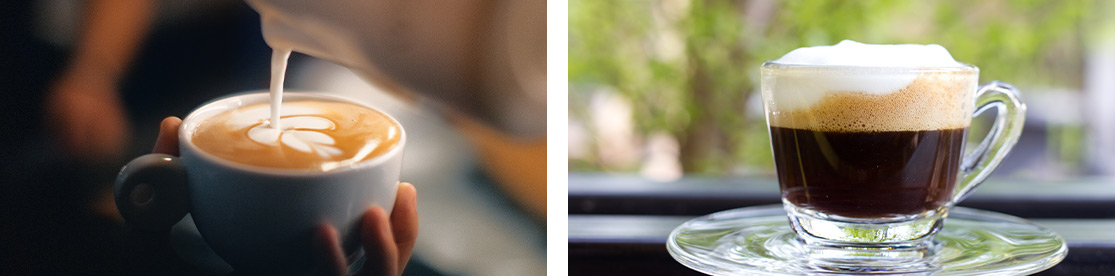 Caffè macchiato caldo Caffè macchiato caldo